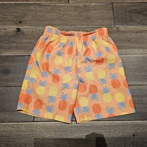 Joe Fresh Boys Orange Pineapple Swim Shorts Size 5T